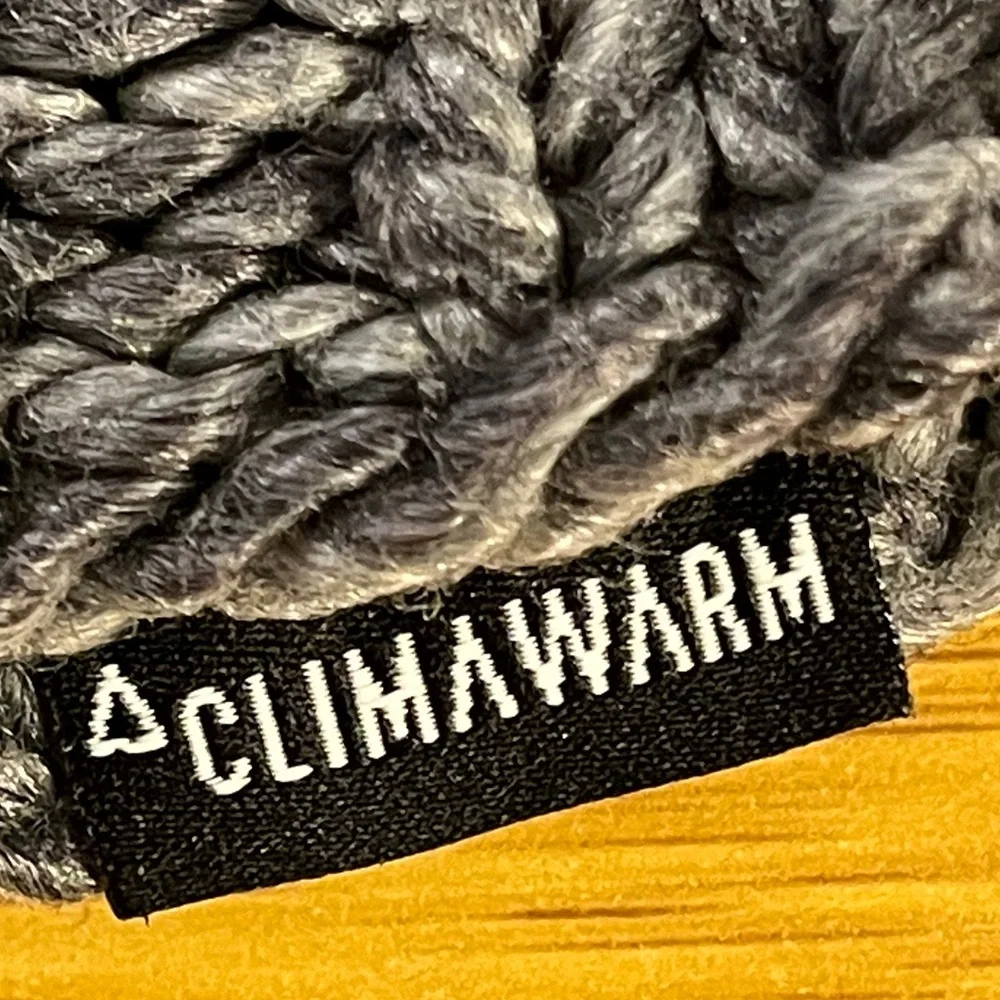Adidas Climawarm Beanie in Silver Gray Knit